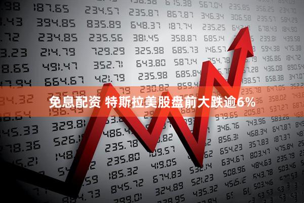 免息配资 特斯拉美股盘前大跌逾6%