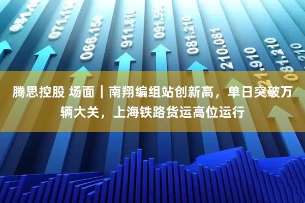 腾思控股 场面｜南翔编组站创新高，单日突破万辆大关，上海铁路货运高位运行