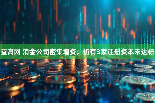 益高网 消金公司密集增资，仍有3家注册资本未达标